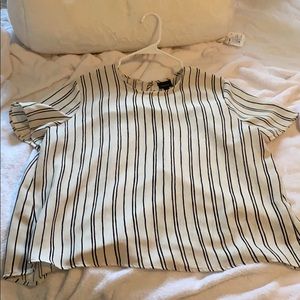 White With Black Stripes.